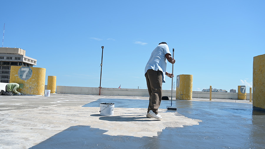 Impermeabilización de techos.