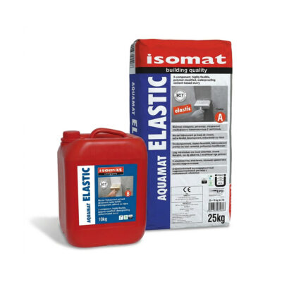 Cementicio Aquamat Elastic White Comp A 25kg + Comp B 10kg